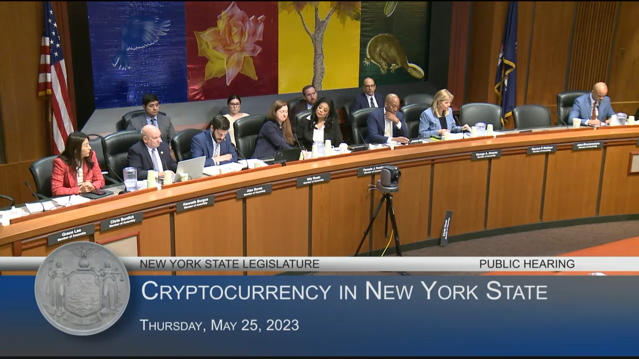 Cryptocurrency Experts Testify During Hearing on Cryptocurrency Industry in NY