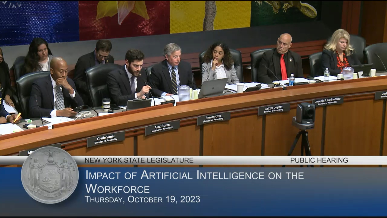 NYCLU Representative Testifies During a Hearing on the Impact of Artificial Intelligence on the Workforce