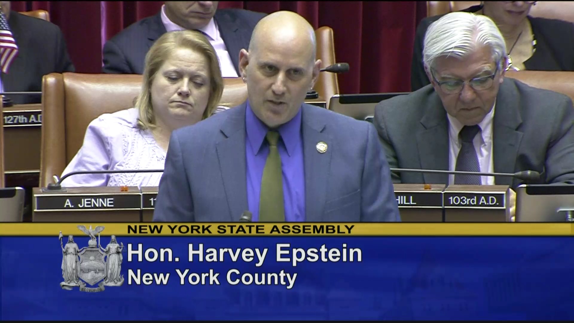 Epstein Votes in Favor of GENDA Act