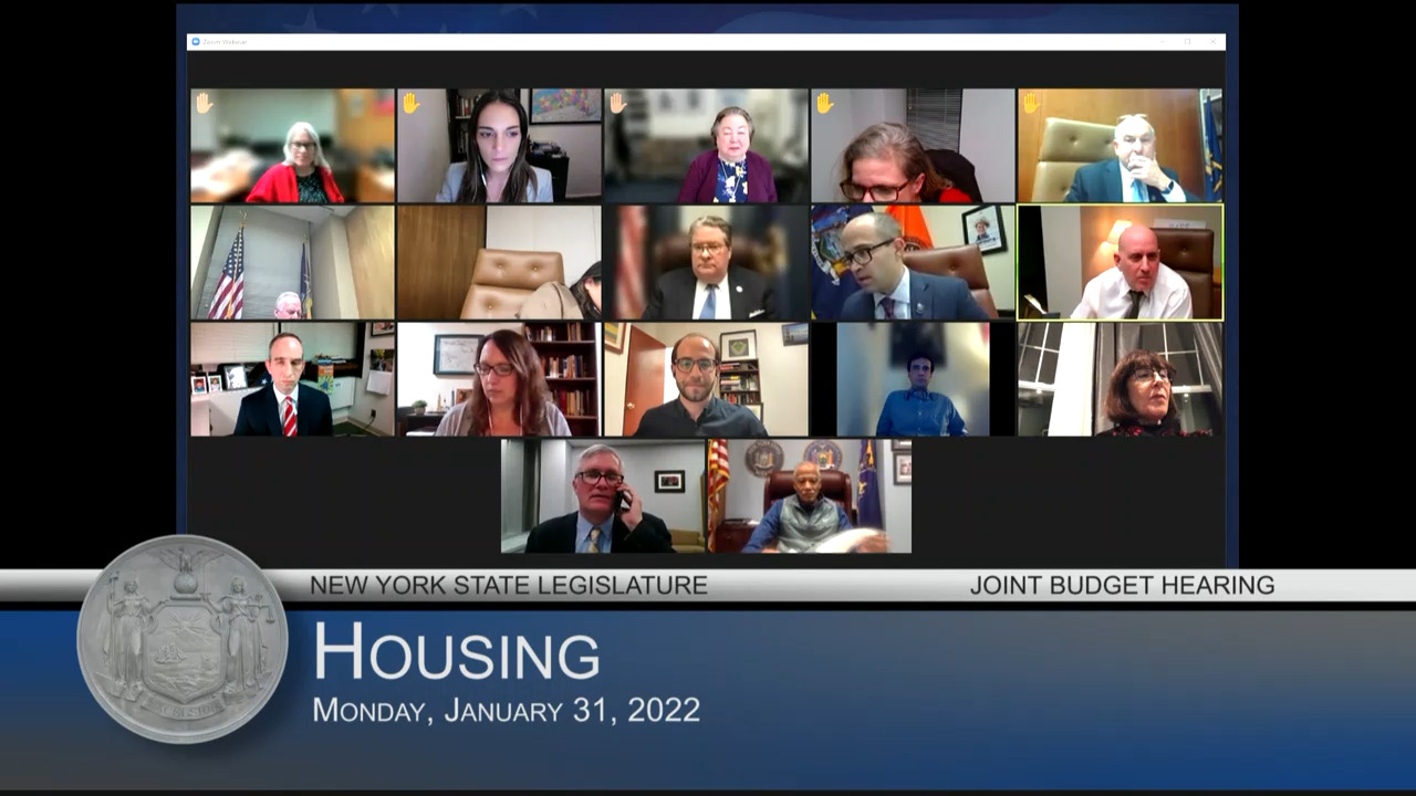 Epstein Questions Advocates For Fair Housing During Budget Hearing on Housing