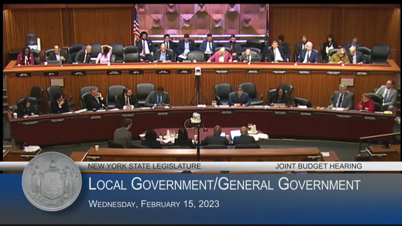 NYC Mayor Adams Testifies During Budget Hearing on Local/General Government