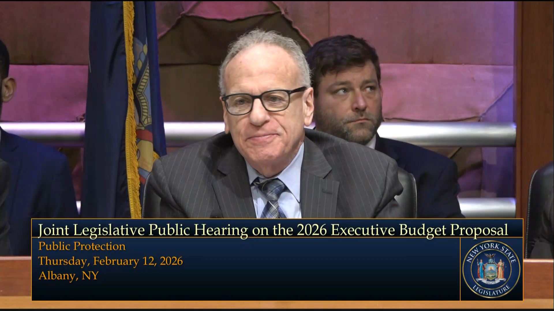 NYS Chief Administrative Judge Testifies During Budget Hearing on Public Protection