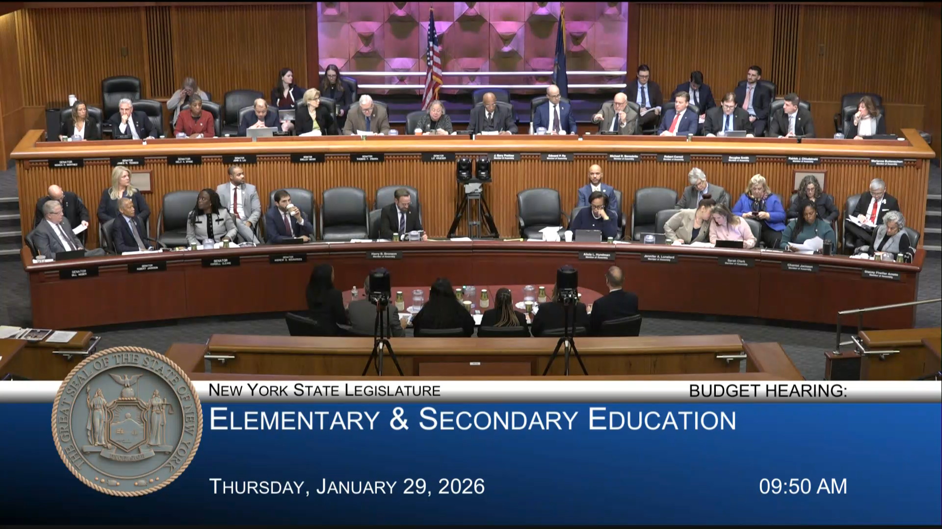 Education Commissioner Testifies During Budget Hearing on Elementary and Secondary Education