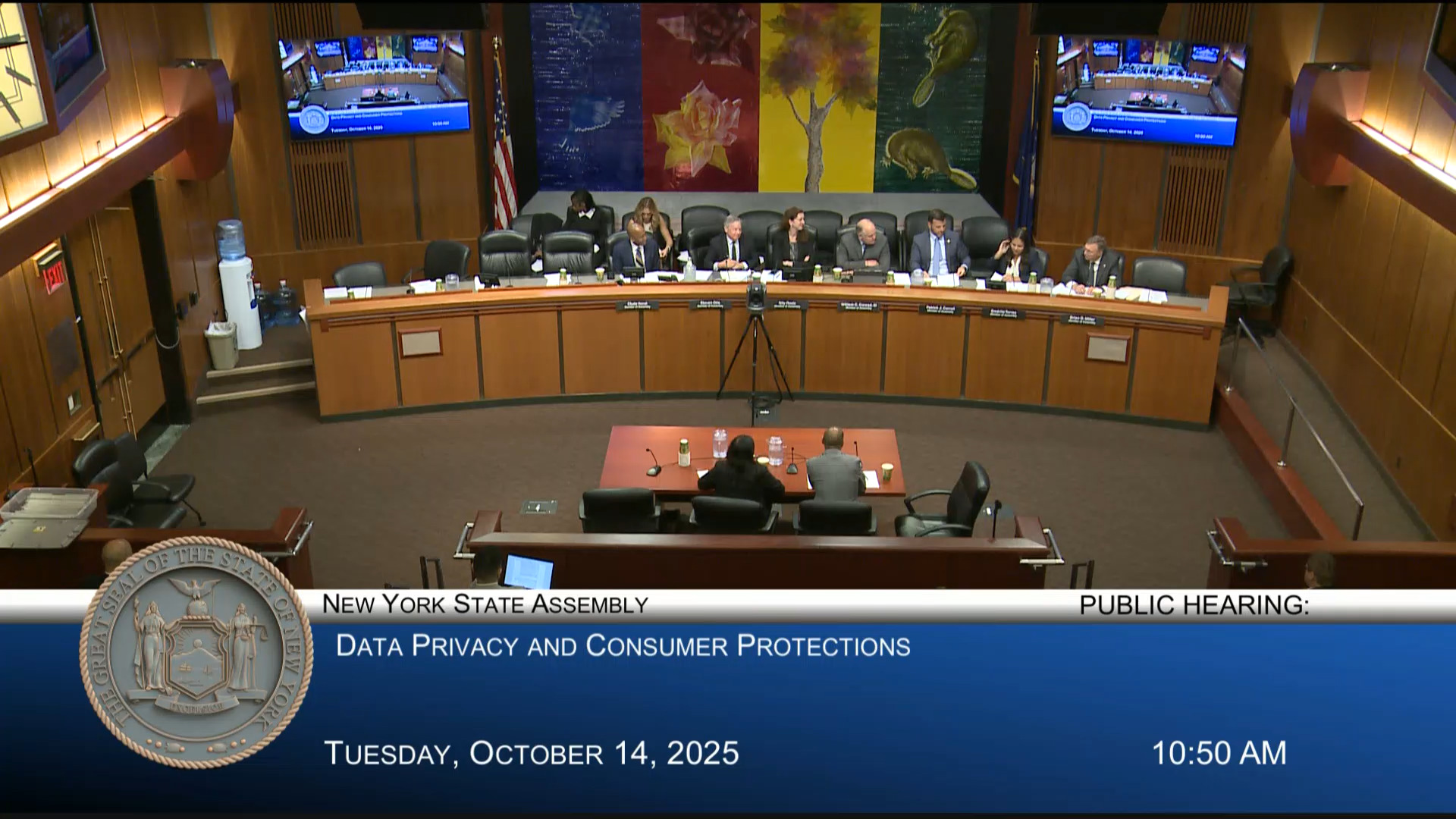 Business Community Representatives Testify at Public Hearing on the Protection and Privacy of Consumer Data