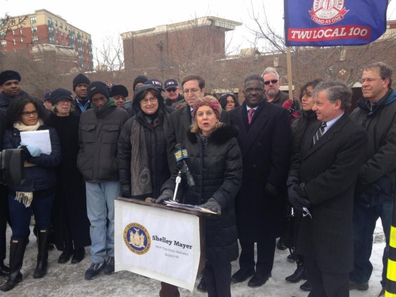 Assemblyman Otis and Westchester colleagues call for increased state aid for public transit.