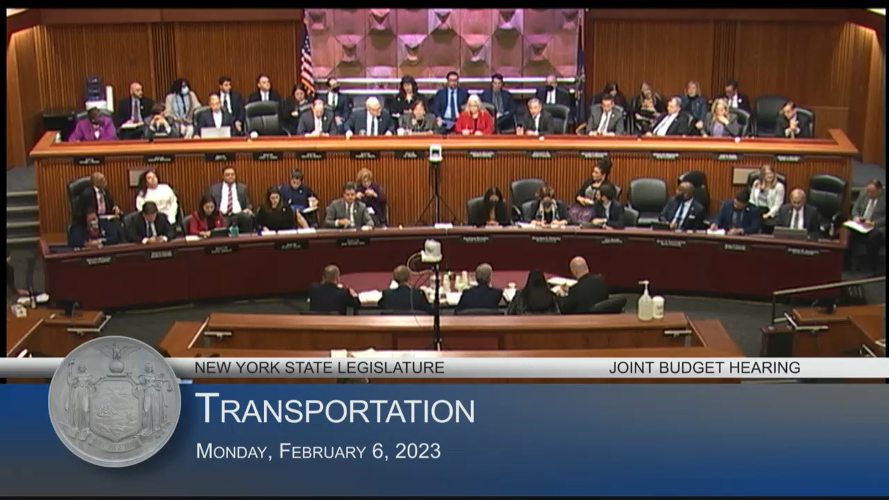 MTA CEO Testifies During Budget Hearing on Transportation