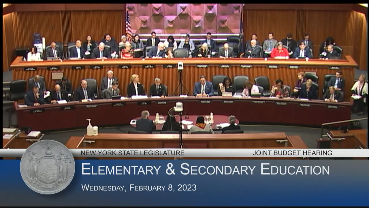 Education Commissioner Testifies During Budget Hearing on Education