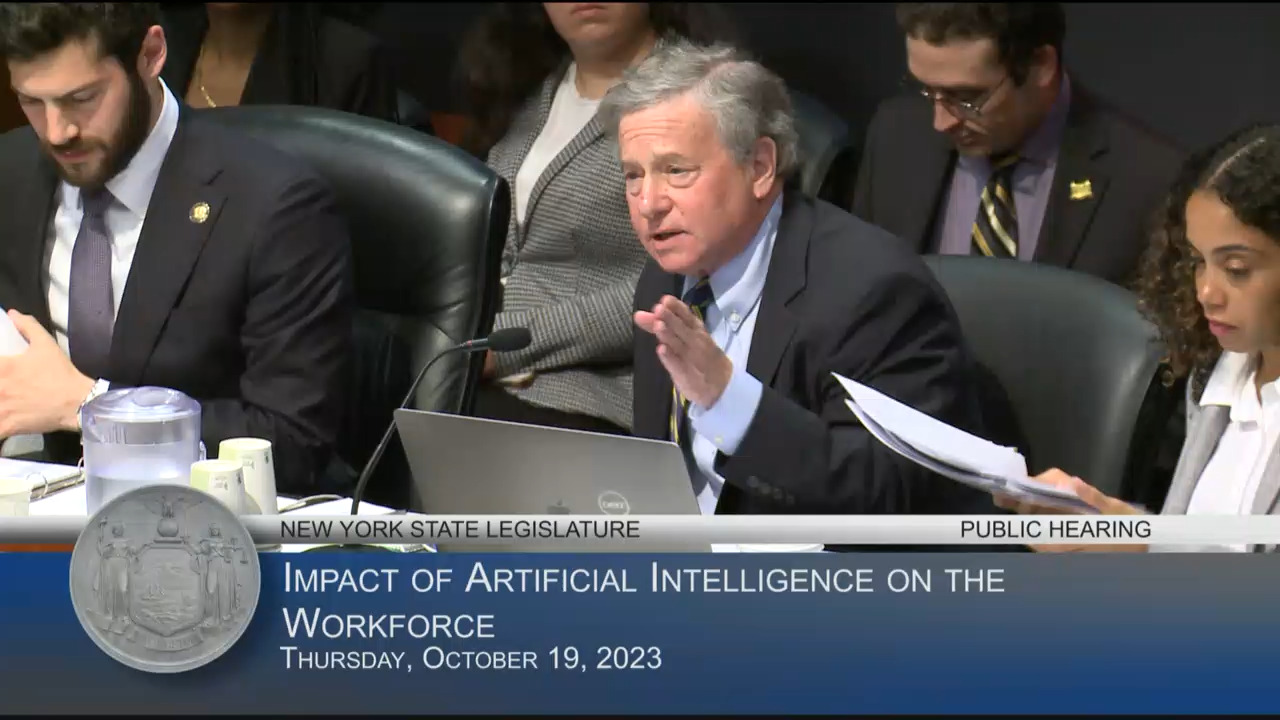 NYCLU Representative Testifies During a Hearing on the Impact of Artificial Intelligence on the Workforce
