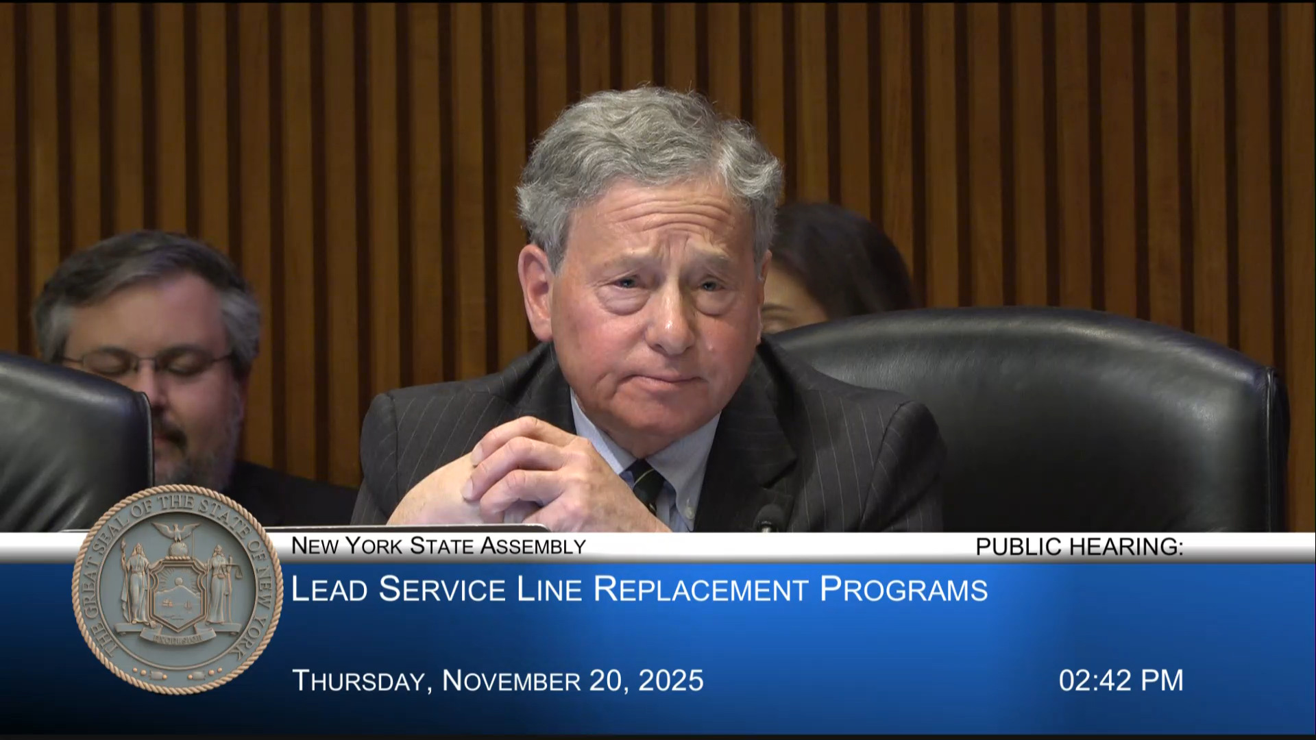 Local Officials Testify at Public Hearing Examining New York’s Lead Service Line Replacement Program