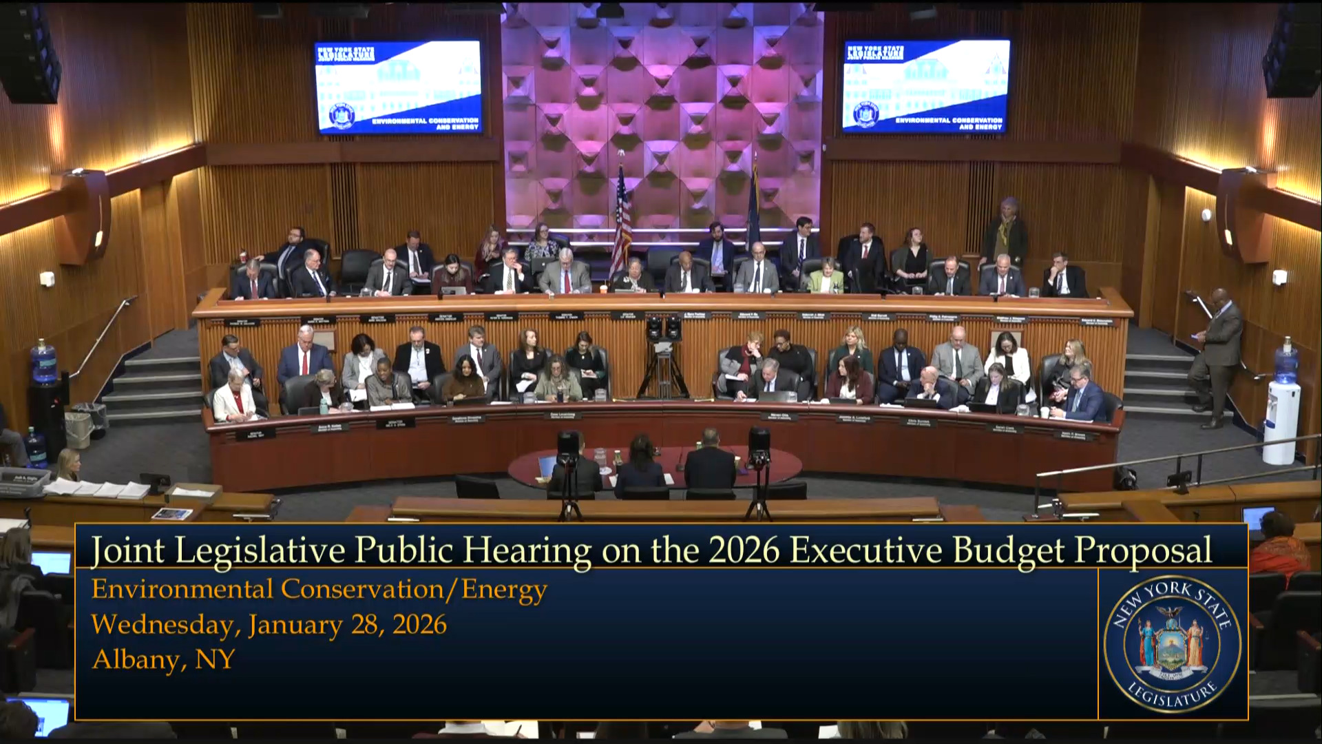 DEC Commissioner Testifies During Budget Hearing on Environmental Conservation