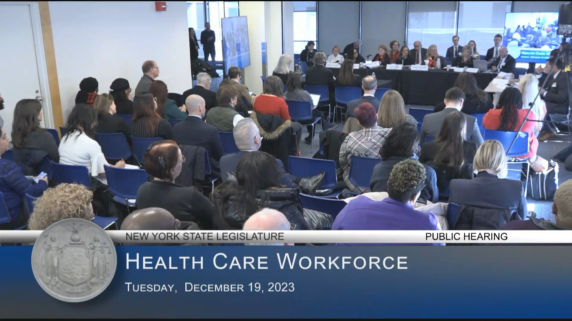 Assembly Holds Public Hearing on the Status of the Health Care Workforce in New York State