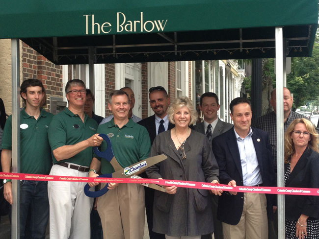 Congratulations to Duncan Calhoun and Russ Gibson on the grand opening of their stunning new boutique hotel The Barlow, in beautiful downtown Hudson!
