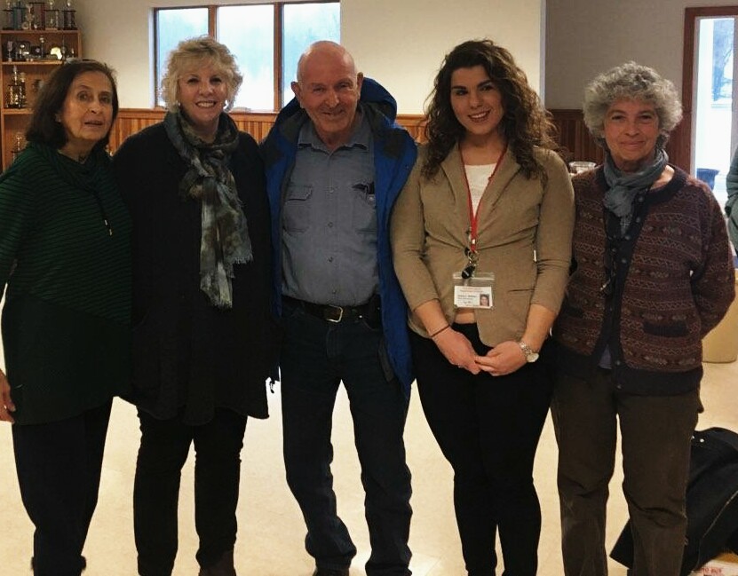 Jill Auerbach,Hudson Valley Lyme, Assemblymember Didi Barrett, Ira Auerbach, Hudson Valley Lyme, Victoria McGahan, Columbia County Department of Health, Vicki Rosenwald, Claverack Library.