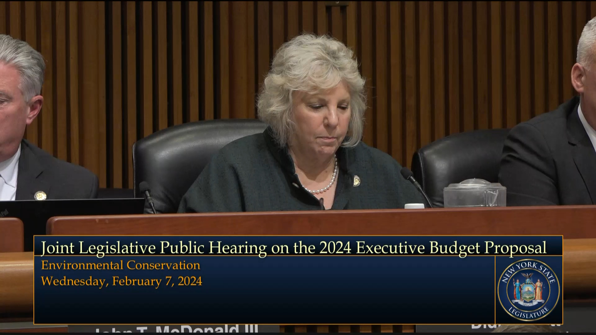 Barrett Questions DEC Commissioner & NYSERDA President During Budget Hearing on Agriculture, Environmental Conservation and Energy