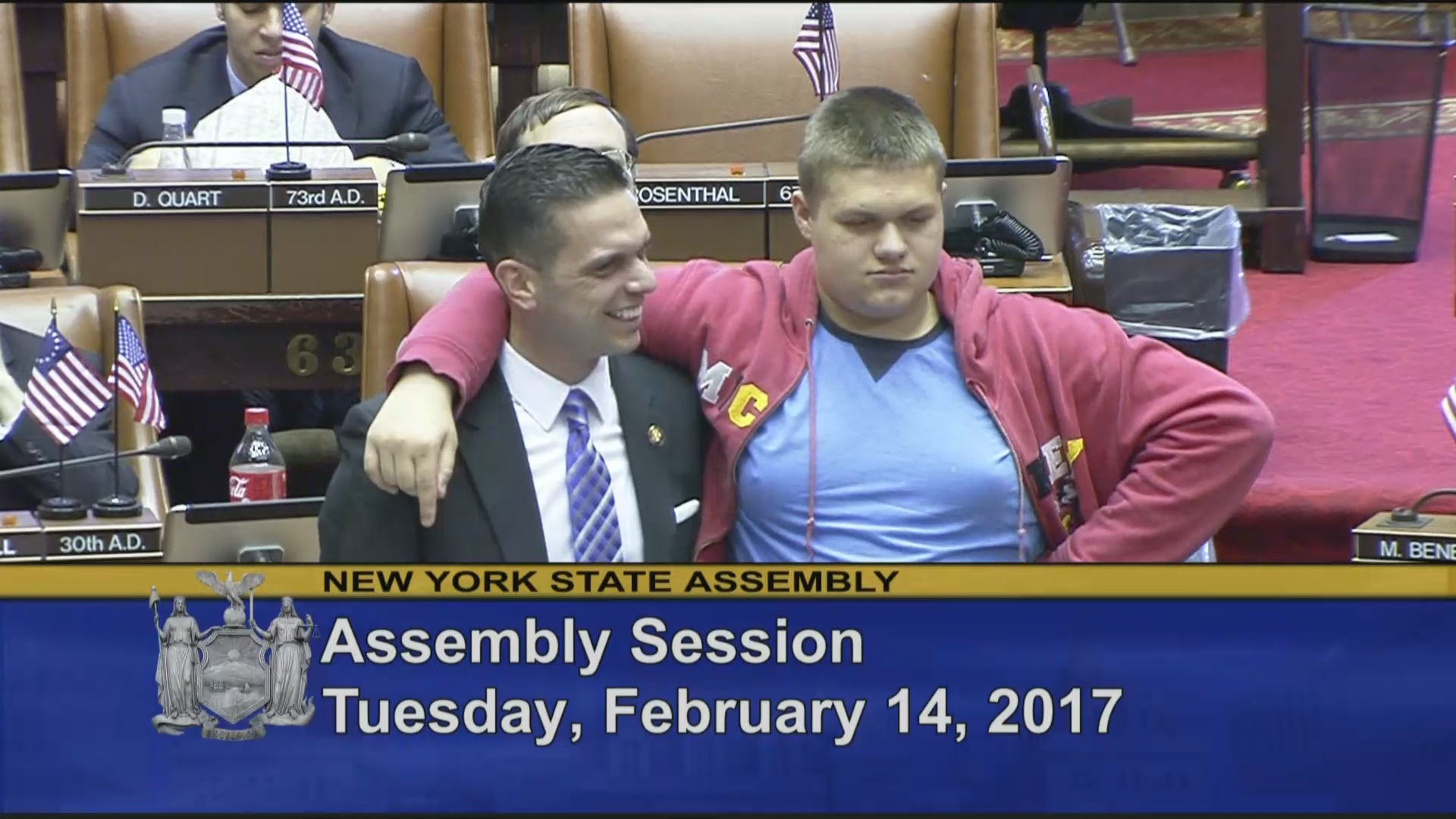 Michael Santabarbara Visits the Assembly