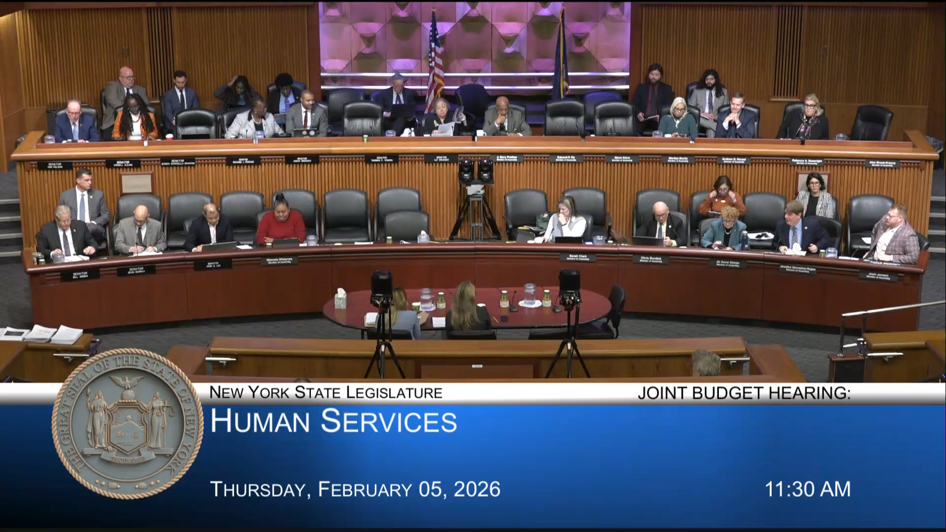 OCFS Commissioner Testifies During Joint Budget Hearing on Social Services
