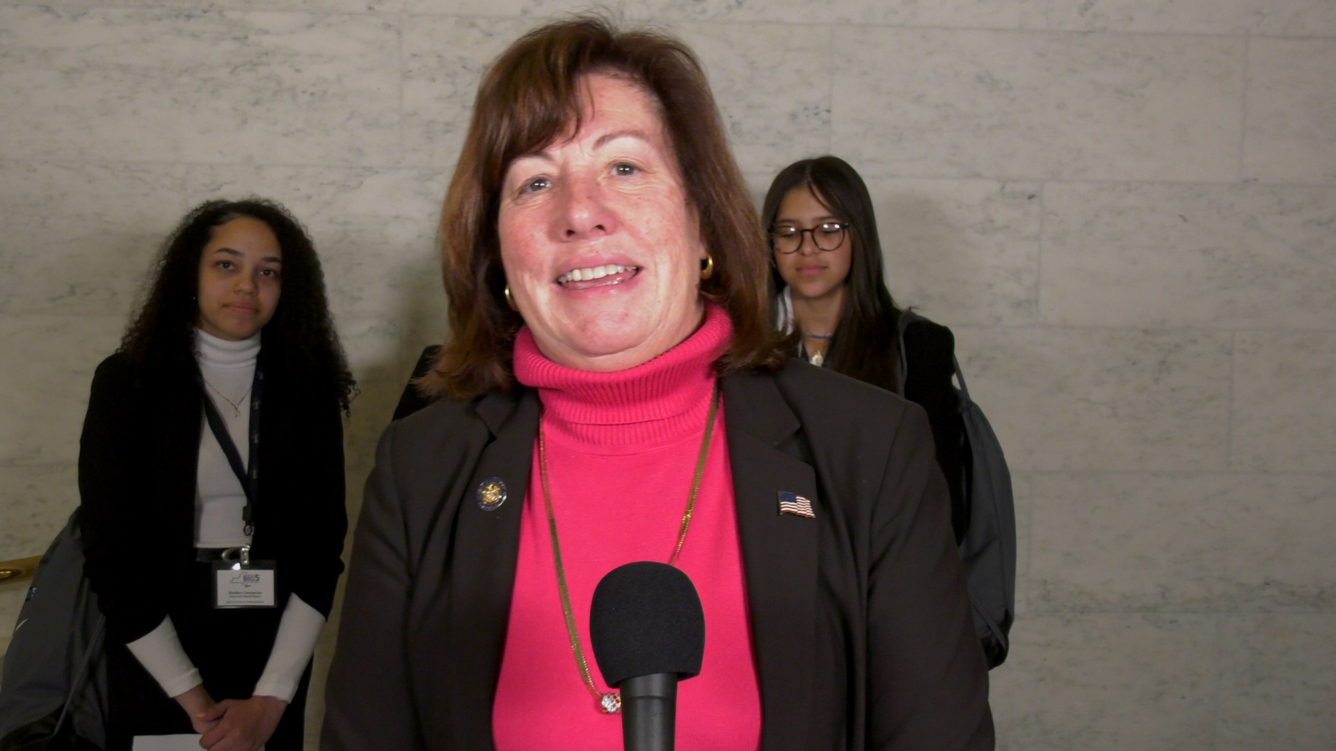 Proctor High School Students visit Albany