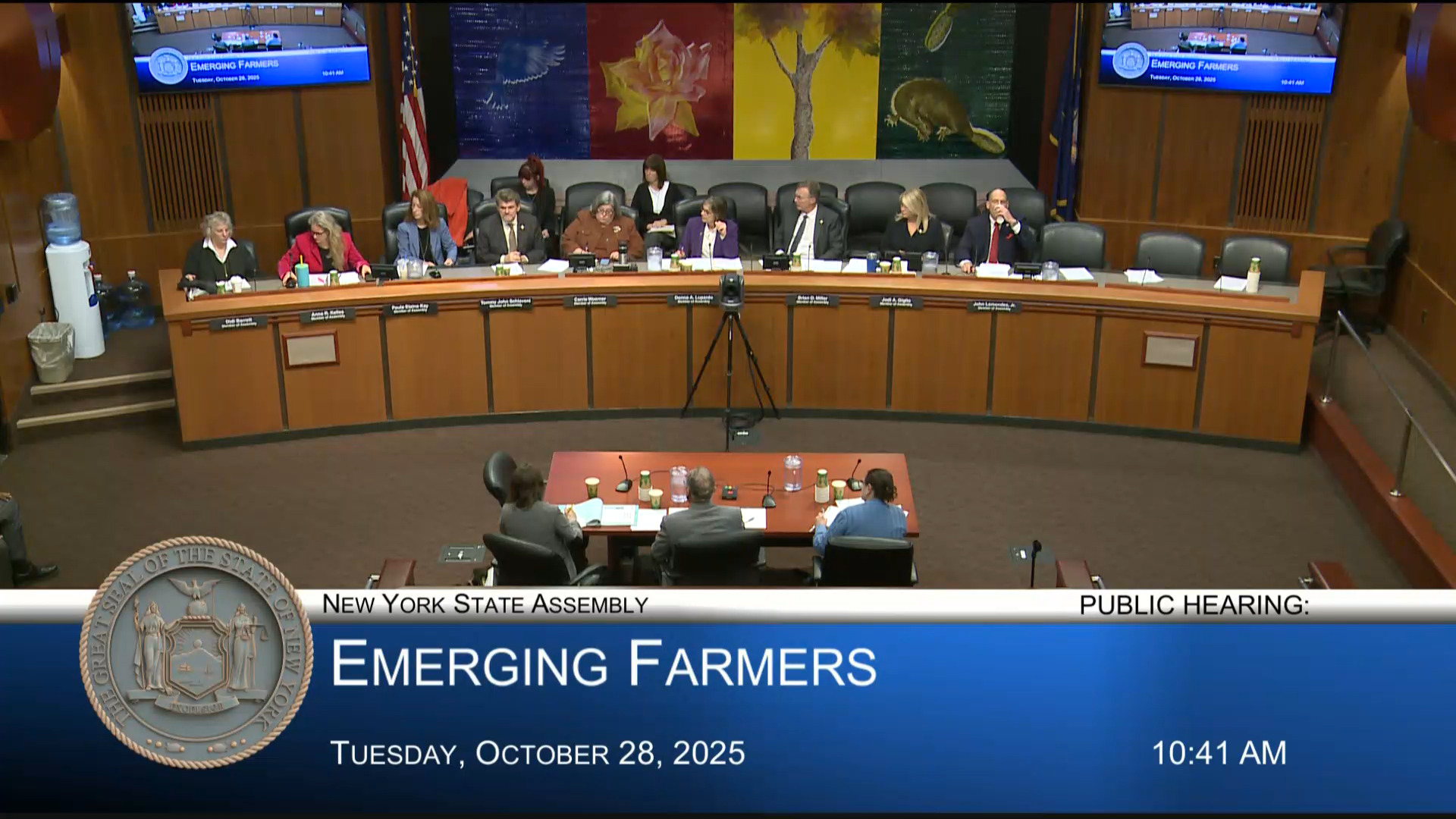 Ag Commissioner Testifies at Public Hearing Examining Programs Which Assist Young and Emerging Farmers