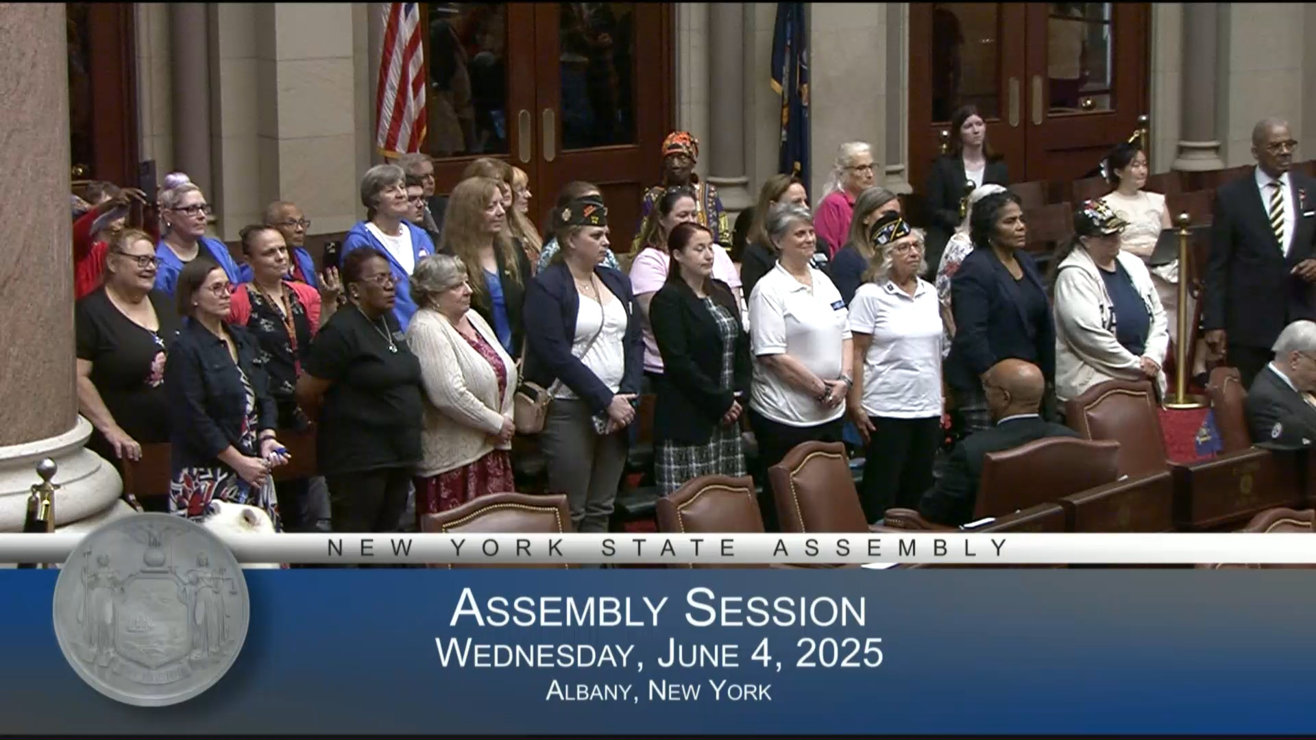 Hunter Welcomes Women Veterans to the Assembly