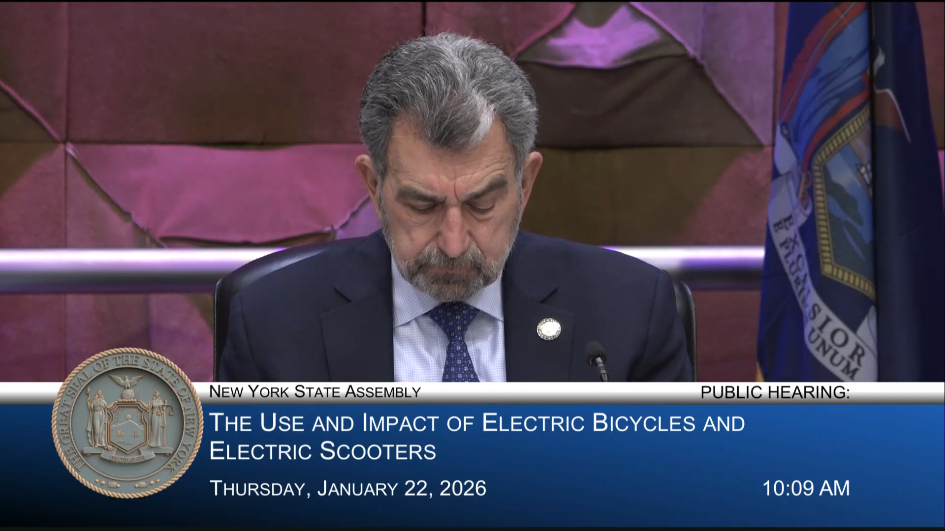 Magnarelli Chairs Hearing on Effects E-bikes and E-Scooters Have on Mobility, Traffic and Public Safety