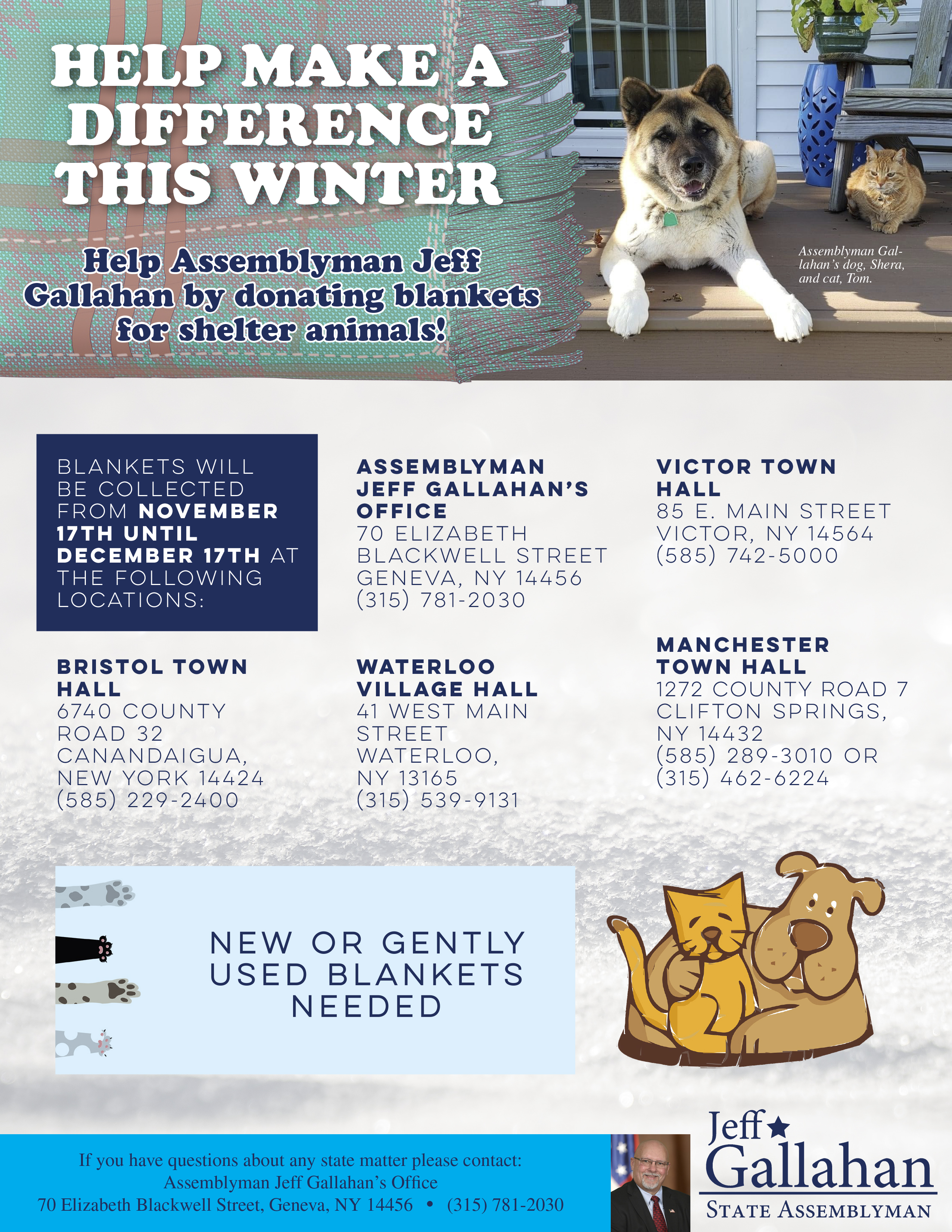 Help Make a Difference this Winter