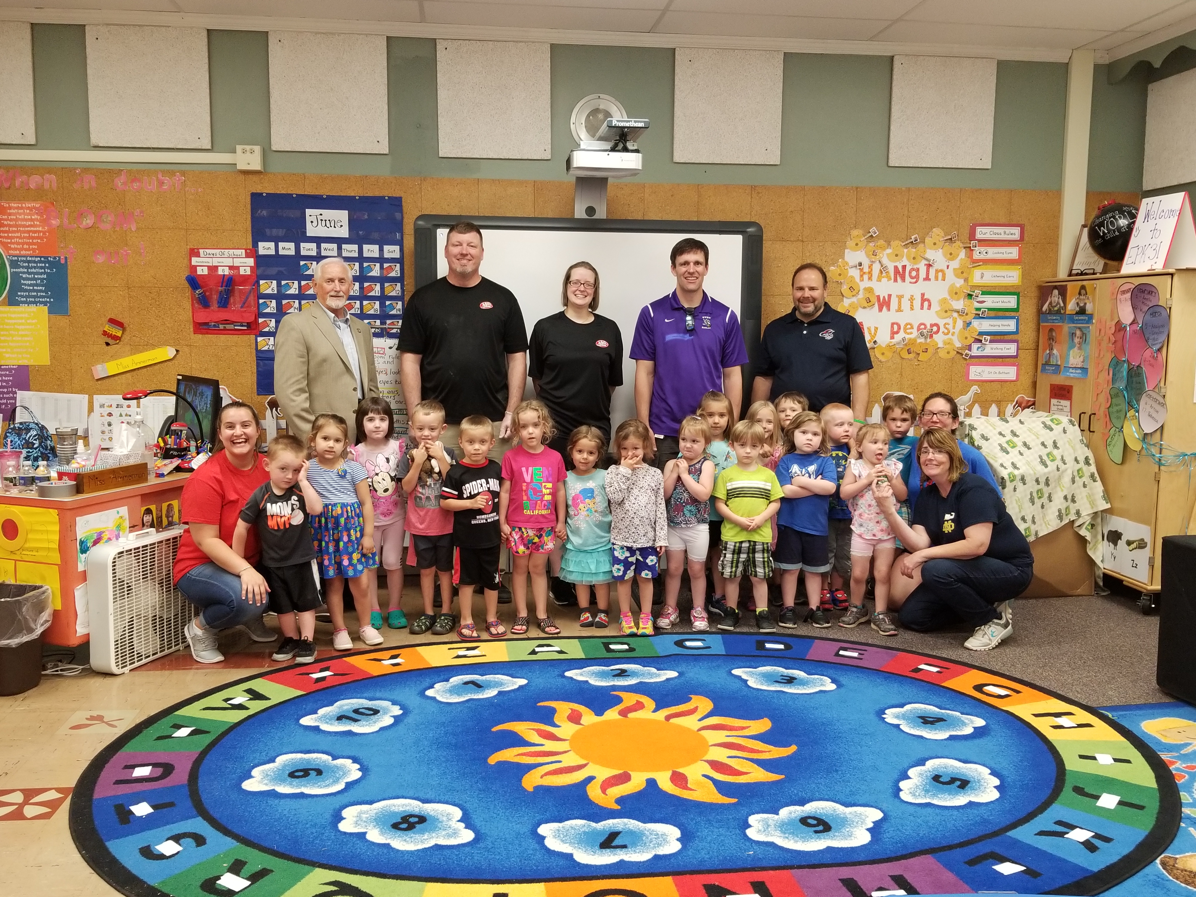Assemblyman Phil Palmesano (R,C,I-Corning) kicked off his 2018 Summer Reading Challenge by honoring last year's champions, the students from Spencer-Van Etten Elementary School.