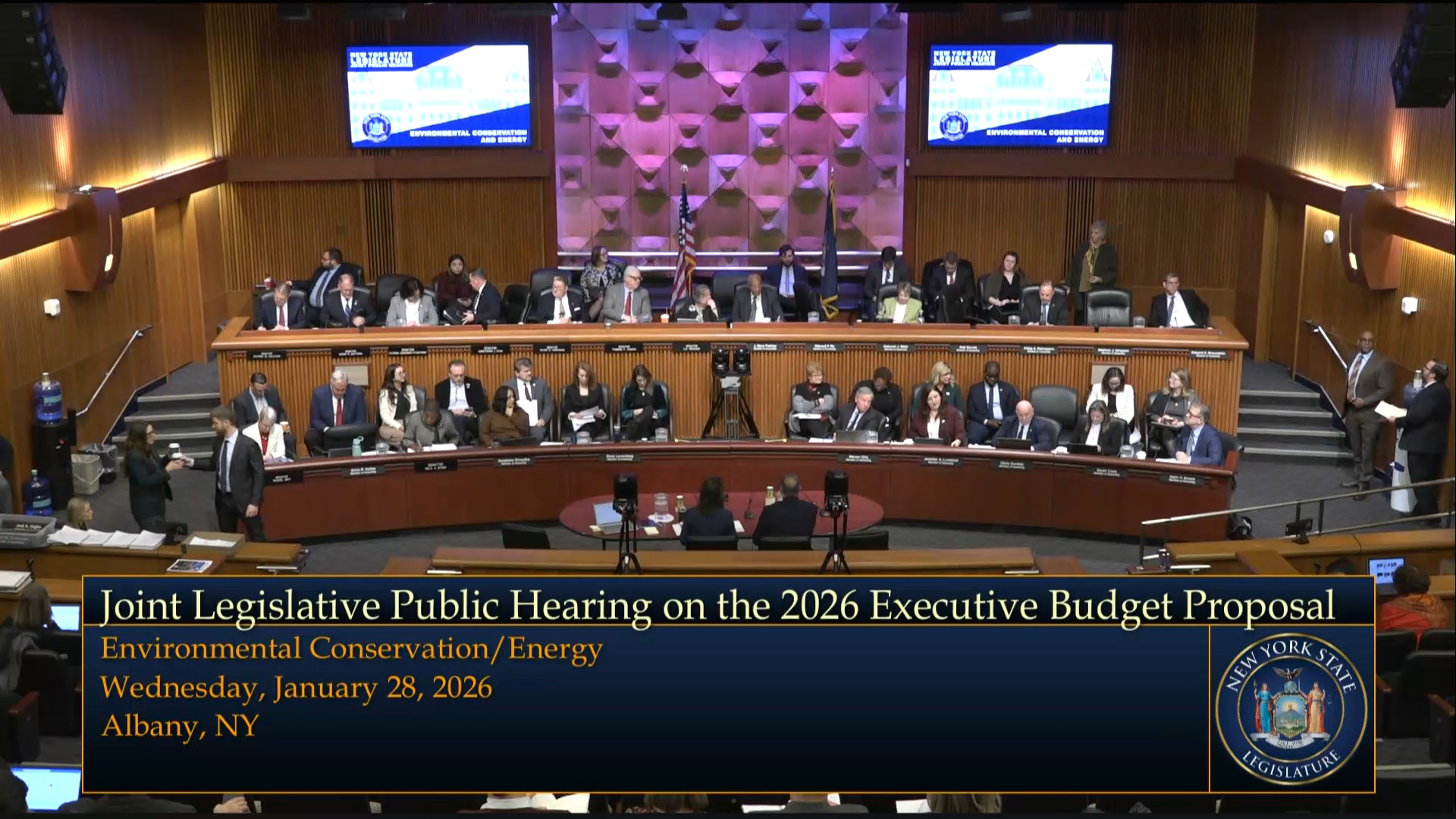 DEC Commissioner Testifies During Budget Hearing on Environmental Conservation