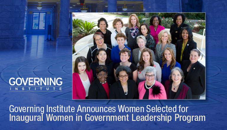 November 19, 2014 – Assemblywoman Crystal Peoples-Stokes and her colleagues in government selected for Inaugural Women in Government Leadership Program.