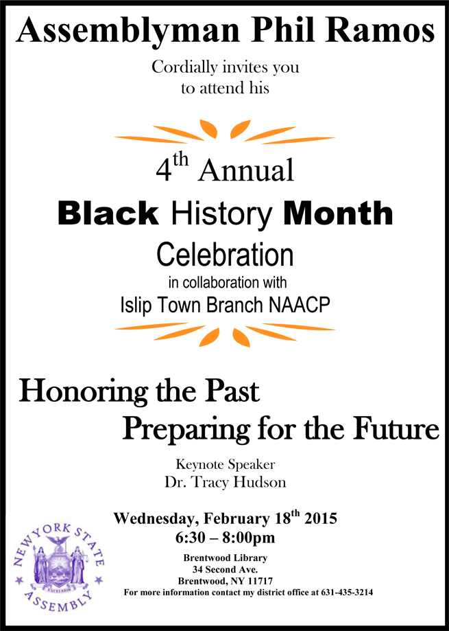 4th Annunal Black History Month Celebration