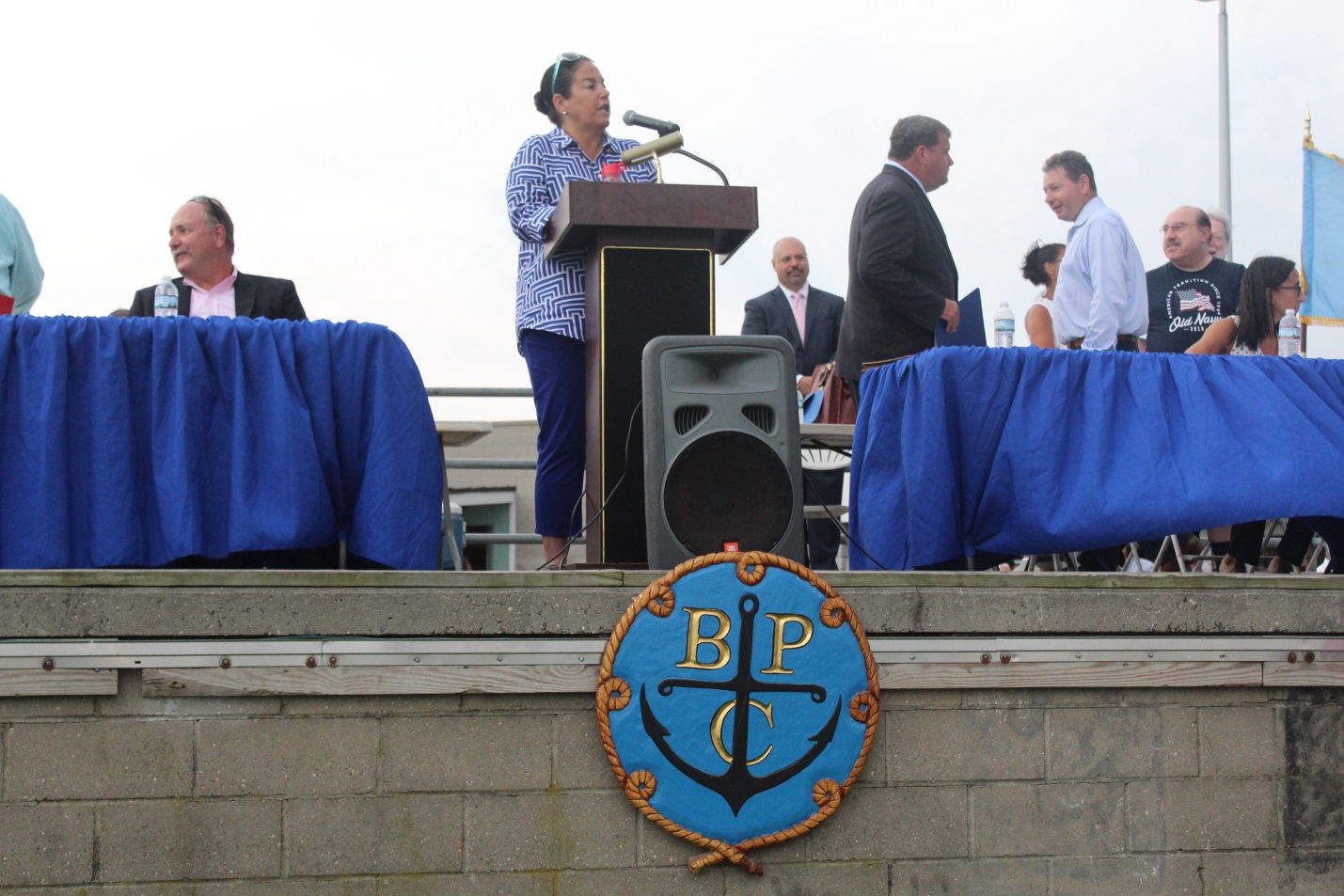 Assemblywoman Stacey Pheffer Amato (D-Breezy Point), joined Breezy Point Residents at their opening day this past Tuesday, August 6th.