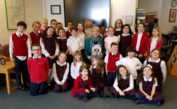 
In partnership with the ‘Teach a Girl to Lead’ program, Assemblywoman Mary Beth Walsh (R,C,I,Ref-Ballston) visited first and second graders at St. Mary’s school to discuss fostering more inclusive ideas about leadership on Monday, November