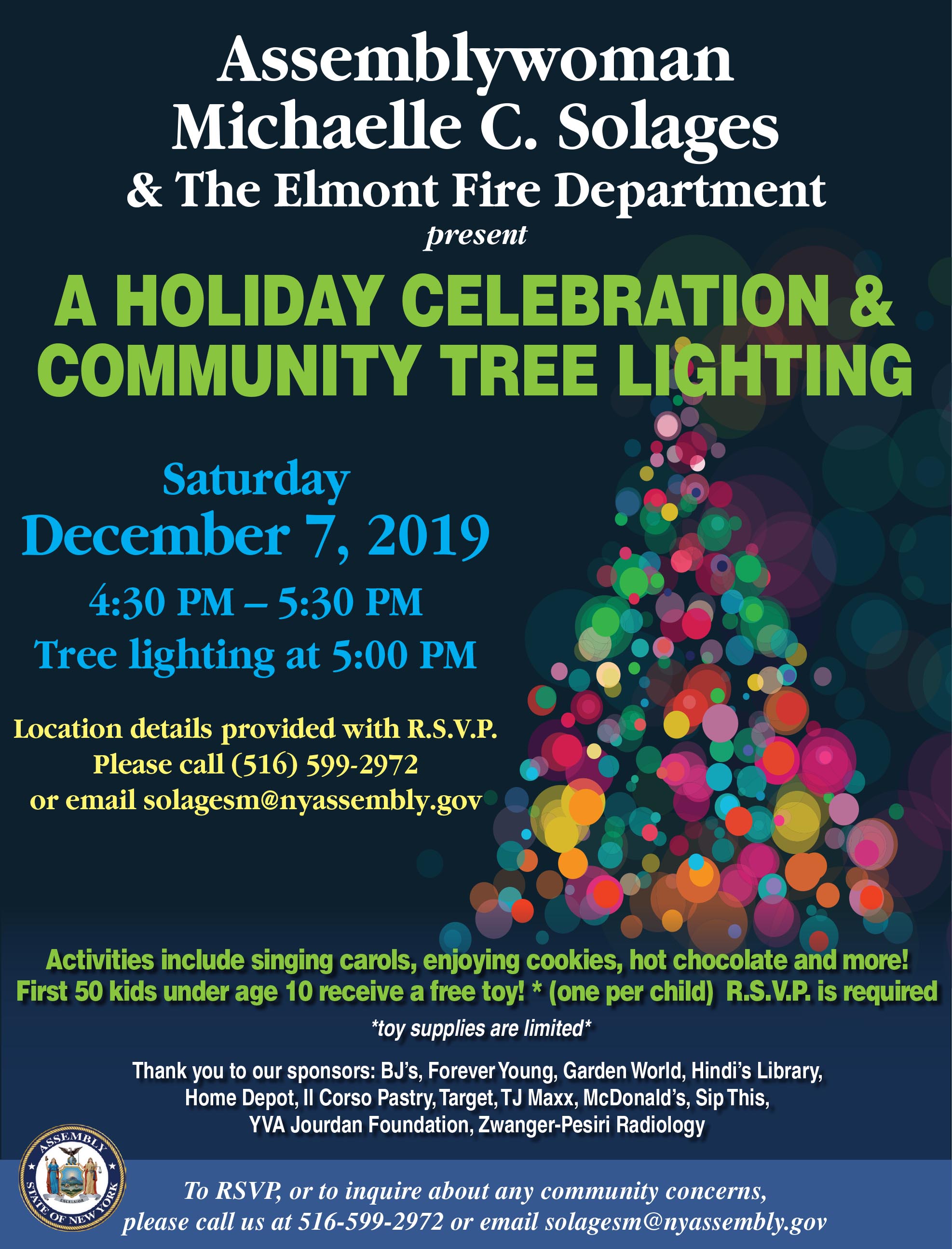 A Holiday Celebration & Community Tree Lighting