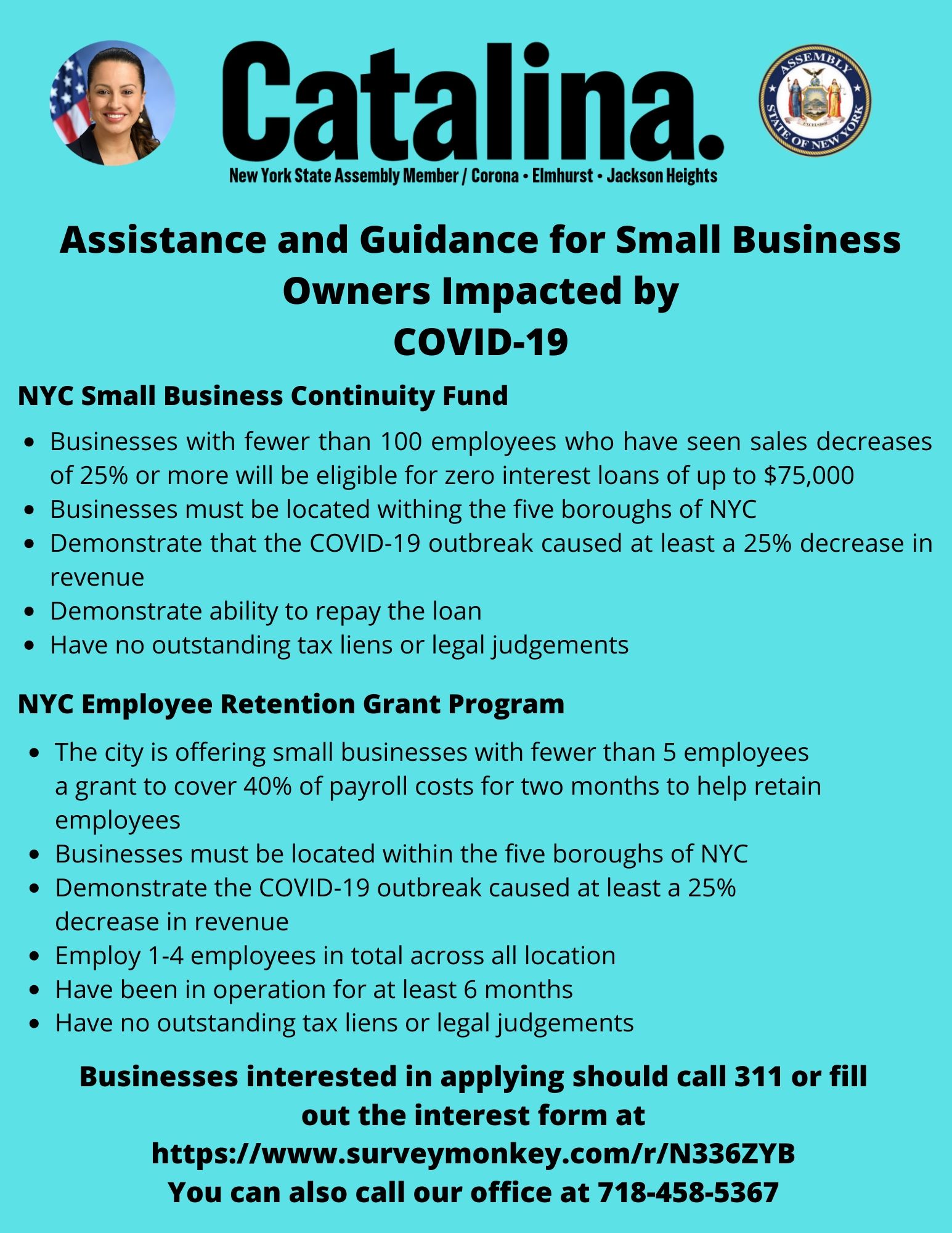 Assistance and Guidance for Small Business Owners Impacted by COVID-19