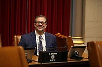 Assemblyman Keith Brown (R, C-Northport) being sworn in as assemblyman on Jan. 6, 2020 in Albany.